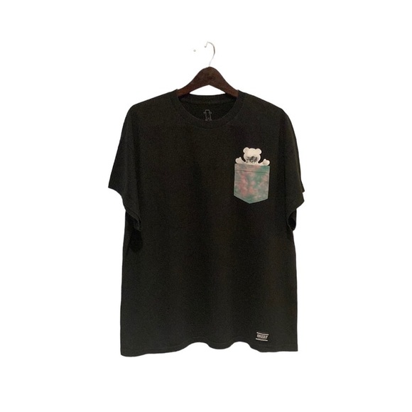 T-shirt Homme GRIZZLY S/S BLAZING TRAILS - Rasta Tie-dye - Taille M - Neuf